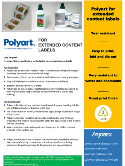 Polyart – for extend content labels Polyart - for extend content labels