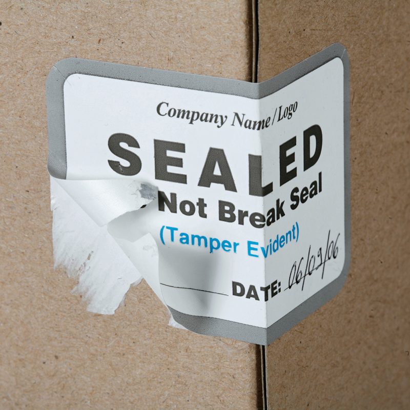 Tamper evident & security labels Polyart