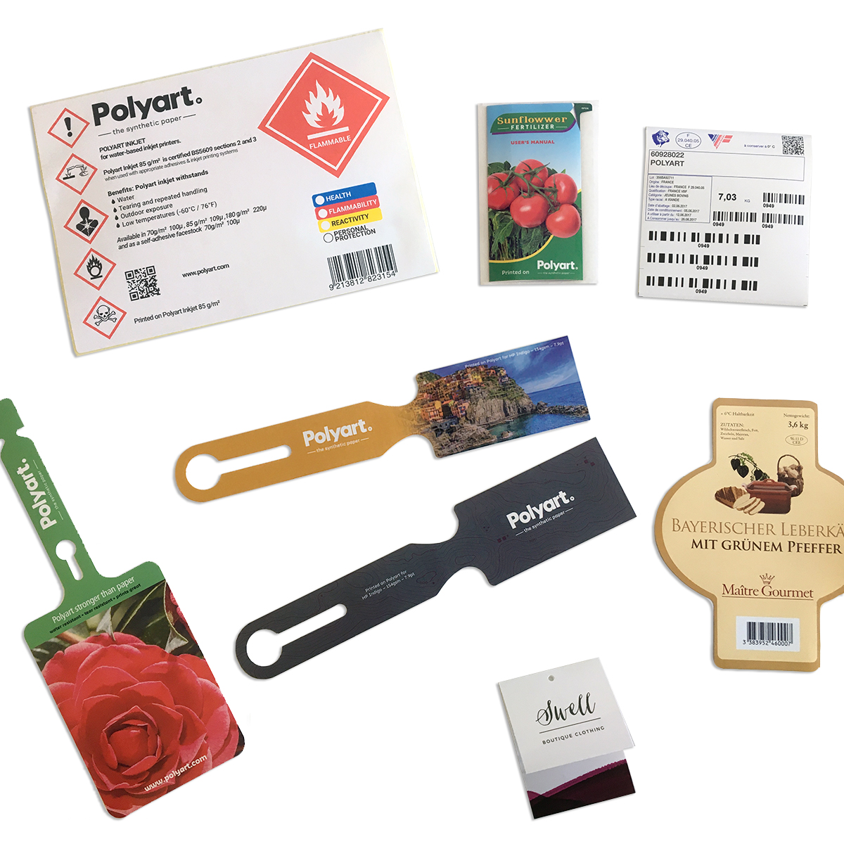 Polyart - tags and- labels