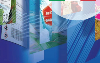Polyart - brochure label italian